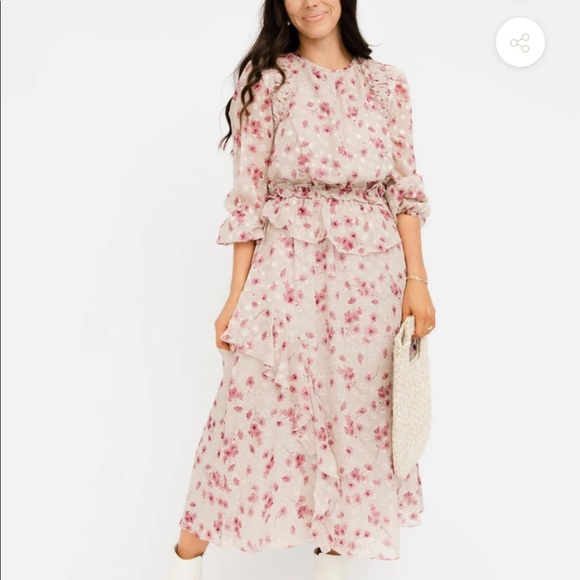 Koo De Ker Clarissa Floral Dress - Picture 1 of 5